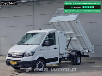 MAN TGE 5.120 Open Laadbak Dubbellucht 3500kg trekhaak Navi  beschikbaar voor biedingen