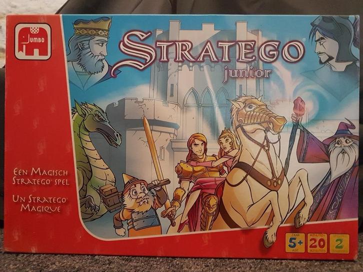 Stratégo Junior, Hobby en Vrije tijd, Gezelschapsspellen | Bordspellen, Zo goed als nieuw, Een of twee spelers, Ophalen