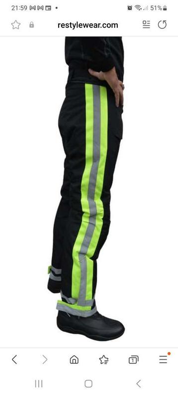 Restyle CE Touring Fluo II motorbroek beschikbaar voor biedingen
