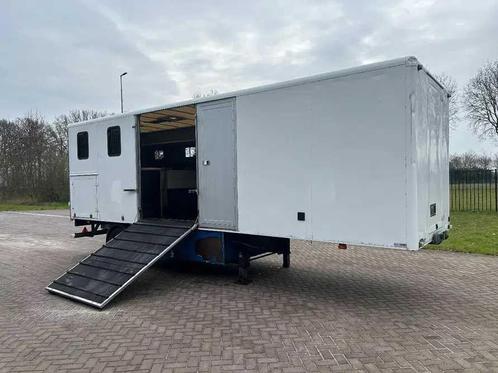 2001 Kuiper 6.9 ton paardentrailer Be Oplegger, Auto's, Vrachtwagens, Bedrijf, Aanhangers en Opleggers, Overige brandstoffen