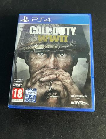 Call Of Duty WWII PS4/PS5, Enlèvement, Comme neuf