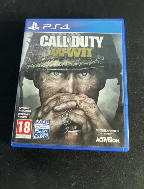 Call Of Duty WWII-ps4/ps5, Games en Spelcomputers, Games | Sony PlayStation 4, Zo goed als nieuw, Ophalen