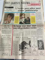 Krant HLN 29/12/83 : Horion, Ceulemans, Kiekeboe, Smurfen, Verzamelen, Krant, Ophalen of Verzenden, 1980 tot heden