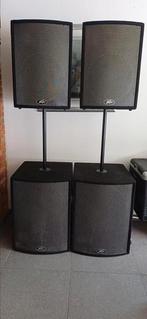 Perfecte geluid installatie voor DJ duo of orkest, Audio, Tv en Foto, Luidsprekerboxen, Ophalen, Zo goed als nieuw