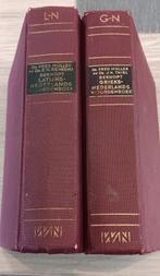 Wolters woordenboeken latijn -Nl + grieks -Nl, Ophalen of Verzenden, Gelezen, Latijn