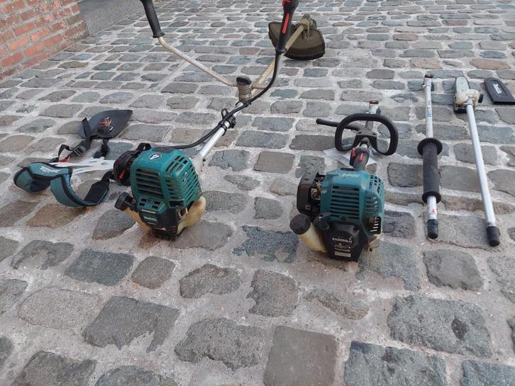 Makita bosbmaaier en Multimotor, Tuin en Terras, Bosmaaiers, Gebruikt, Benzine, 10 tot 30 cm, Ophalen