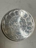 100 francs Jean Monnet en argent 1992, Timbres & Monnaies, Monnaie