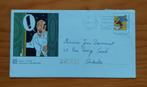 France 1999/2000 - Lettre International Prioritaire - Tintin, Enveloppe, Envoi