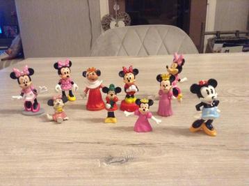Disney Minnie Mouse verschillende characters (5-8 cm)