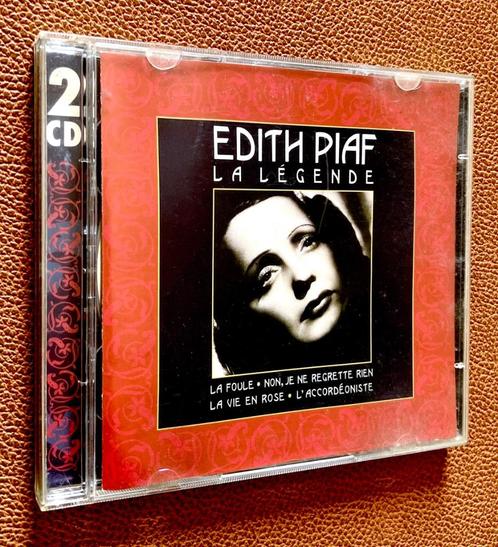 EDITH PIAF - La Légende /// 2 CD - 28 Titles ///, Cd's en Dvd's, Cd's | Overige Cd's, Gebruikt, Ophalen of Verzenden