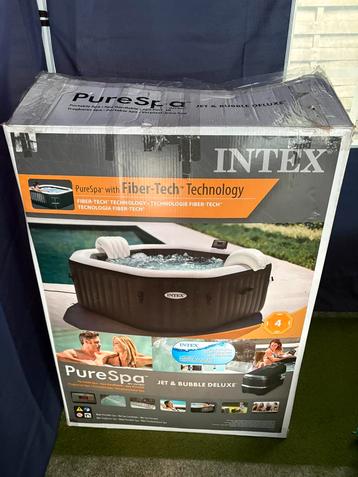 jacuzzi intex 4 personnes+ Accessoires, Enlèvement ou Envoi, Comme neuf