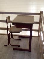 Houten kinder schoolbank, Kinderen en Baby's, Ophalen, Zo goed als nieuw, Tafel(s) en Stoel(en)