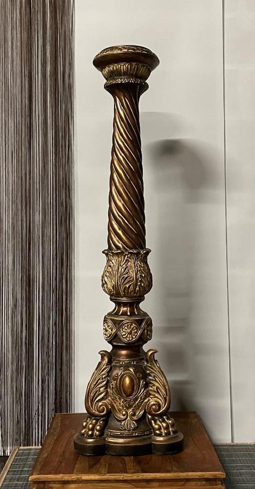 Uniek stuk gesneden kolom, Antiek en Kunst, Antiek | Meubels | Tafels, Ophalen