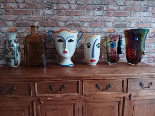 Diverse gesigneerde vazen, Antiek en Kunst, Antiek | Vazen, Ophalen