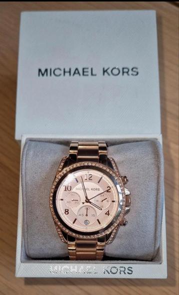 Michael Kors MK5263 Damen Uhr Chronographe rose