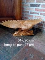 Houten beeld, arend, Ophalen of Verzenden