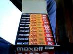 - Boîte de 10 K7 Maxell UR 90' - (K7 neuves), 2 à 25 cassettes audio, Neuf, dans son emballage, Enlèvement ou Envoi, Vierge