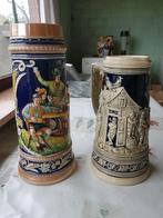 twee duitse bierkruiken, Ophalen