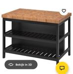 Keukeneiland IKEA, Huis en Inrichting, Keuken | Keukenelementen, Ophalen, Gebruikt, 75 cm of meer, Bruin