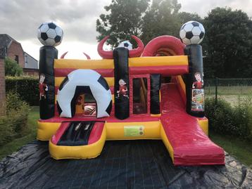 Springkasteel Red Devil te koop beschikbaar voor biedingen