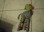 knuffel KIDSRIGHTS zebra papegaai(doos dec 2023), Kinderen en Baby's, Speelgoed | Knuffels en Pluche, Ophalen of Verzenden