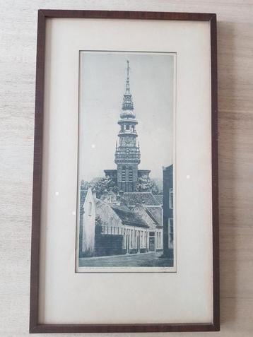 Koopje! Mooie ets van bekende kunstenaar Dirk Harting beschikbaar voor biedingen