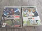 PS3 Fifa 10 en PS3 PES 2009, Enlèvement ou Envoi, Sport, À partir de 3 ans, Online