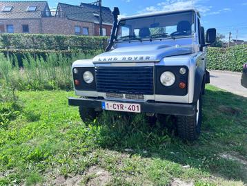 Land rover defender 110 pick up single cab, Argent ou Gris, Achat, Boîte manuelle, 2 portes