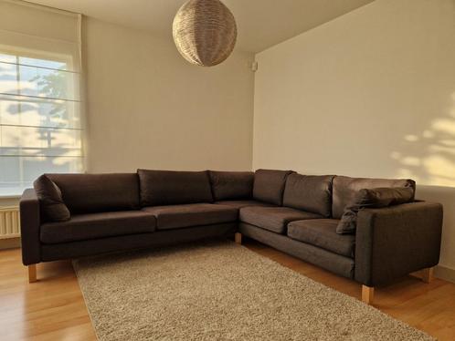 Zitbank / zetel hoek 5 personen, Huis en Inrichting, Zetels | Zetels, Gebruikt, Hoekbank, Vierpersoons of meer, Stof, Ophalen