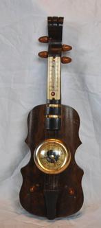 baromètre thermomètre mural forme violon, Ophalen of Verzenden