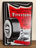 Plaque metallique firestone, Ophalen of Verzenden, Nieuw