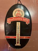 Grootmoeders koffie thermometer 1957, Verzamelen, Ophalen of Verzenden, Zo goed als nieuw, Reclamebord