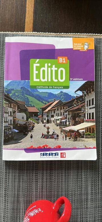 Edito B1 - 3e editie studentenboek + didierfle.app beschikbaar voor biedingen