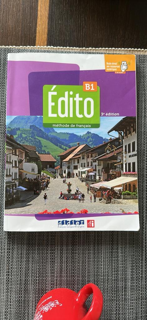 Edito B1 - 3e editie studentenboek + didierfle.app, Boeken, Schoolboeken, Frans, Ophalen