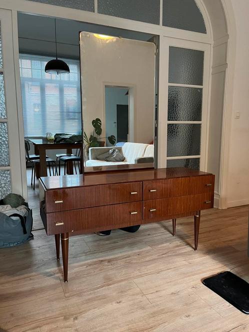 Vintage spiegelkast / dressoir, Huis en Inrichting, Kasten | Dressoirs, Zo goed als nieuw, Ophalen