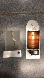 Zelfgemaakt lampje (zonder batterij) + kaarsenhouder, Ophalen of Verzenden, Gebruikt