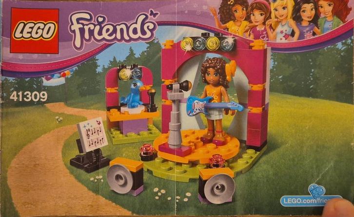 Lego Friends la chanteuse, Kinderen en Baby's, Speelgoed | Duplo en Lego, Gebruikt, Lego, Ophalen of Verzenden