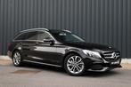 Mercedes C200 d / Camera, GPS, Cruise, PDC, LED Xenon, €6b, 4 cilinders, Leder en Stof, Zwart, Bedrijf