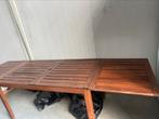 Ikea verlengbare tuintafel, 2 armleunstoelen ,4 klapstoelen, Tuin en Terras, Ophalen, Zo goed als nieuw
