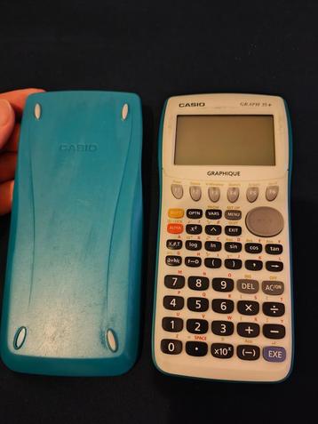 Calculatrice Casio graph 35+ en bon état général beschikbaar voor biedingen