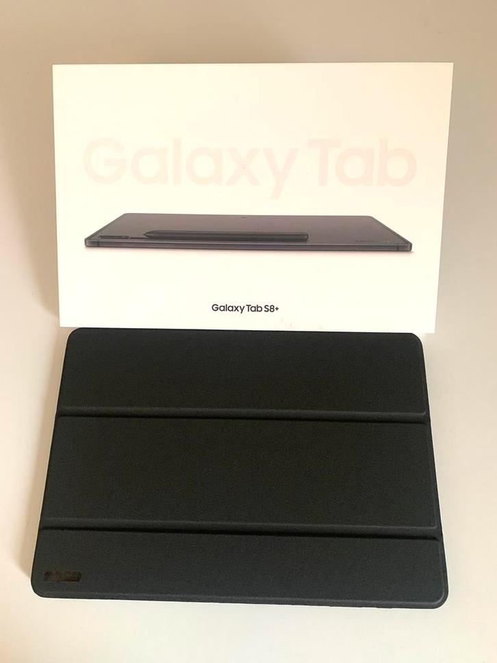 Samsung Galaxy Tab S8+ met accesoires, Informatique & Logiciels, Android Tablettes, Neuf, Wi-Fi, 256 GB, Mémoire extensible, Enlèvement ou Envoi