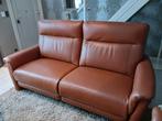 Salon Mecam, model Davina, Huis en Inrichting, Ophalen, Zo goed als nieuw, Rechte bank, Leer