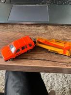 Majorette Toyota 4WD Neon Orange zweefvliegtuig Set Mint, Ophalen of Verzenden
