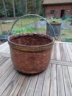 Koperen ketel, 80 jaar oud. 42cm diameter. 50€, Ophalen, Koper