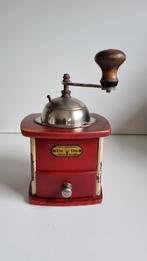 PeDe antieke koffiemolen rood, Antiek en Kunst, Ophalen of Verzenden