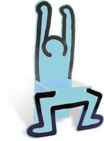 Keith Haring kinderstoel / decoratief object blauw Nieuw !!, Ophalen of Verzenden, Nieuw, Stoel(en)