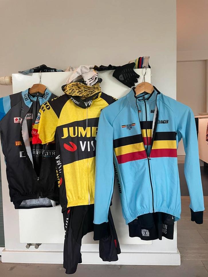 Mooi pakket fietskledij tieners, Fietsen en Brommers, Fietsaccessoires | Fietskleding, Dames, Heren, Bovenkleding, XS, Ophalen