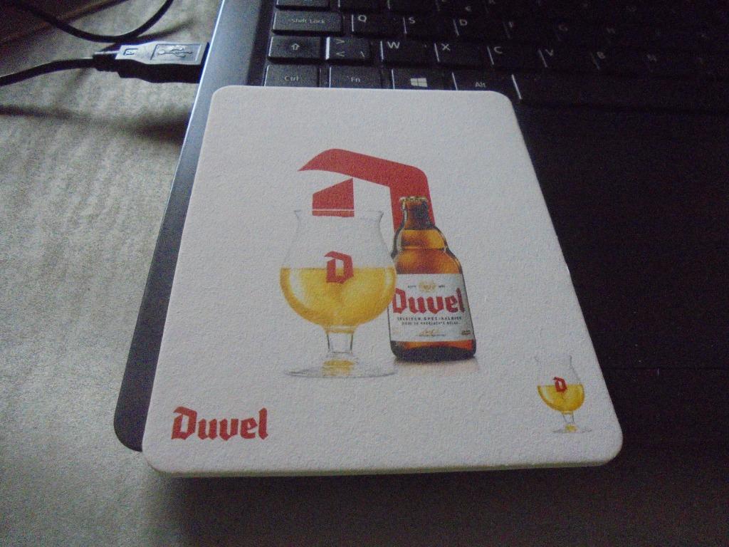 Duvel, Ophalen of Verzenden, Zo goed als nieuw, Viltje(s), Duvel