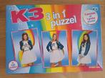 K3 3 in 1 puzzel (3x130 stukjes), Ophalen, Meer dan 50 stukjes, Zo goed als nieuw, 6 jaar of ouder