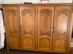 Vintage eiken slaapkamer., Gebruikt, Bretoens, Ophalen, Tweepersoons